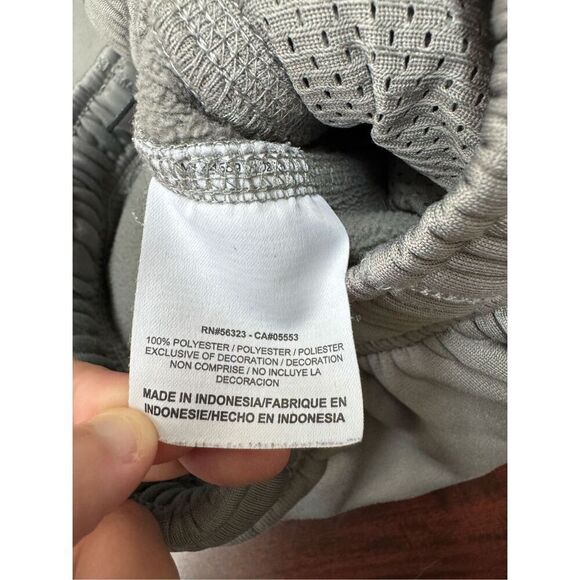 Nike Kids Therma-Fit Grey Track Pants with Pockets Size Large - Picture 6 of 8